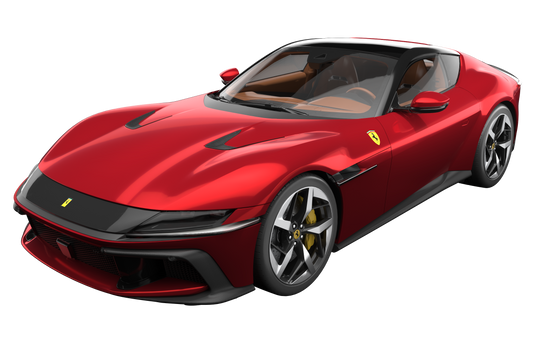 Pocher Ferrari 12cilindri Rosso Imola (Imola Red) 1:8