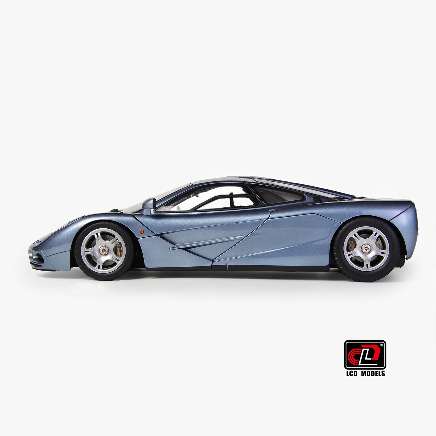 LCD 1993 Mclaren F1 XP5 Frozen Blue Metallic 1:18