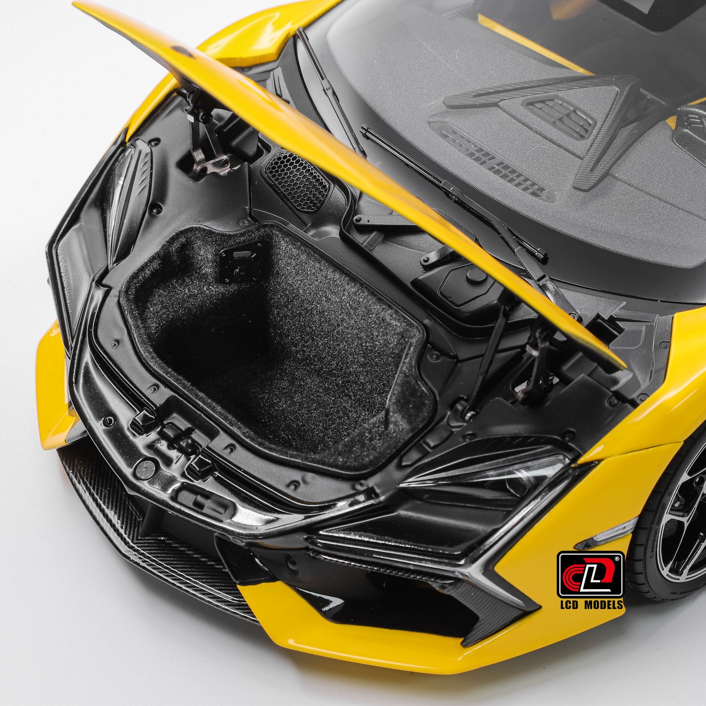 LCD 2024 Lamborghini Revuelto Yellow 1:18