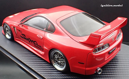 Ignition-Model Toyota Supra Mk4 (A80) TRD 3000GT Red 1:18