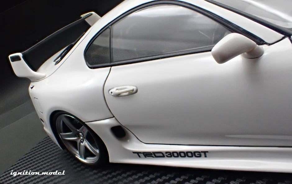 Ignition-Model Toyota Supra Mk4 (A80) TRD 3000GT (T3s) White 1:18
