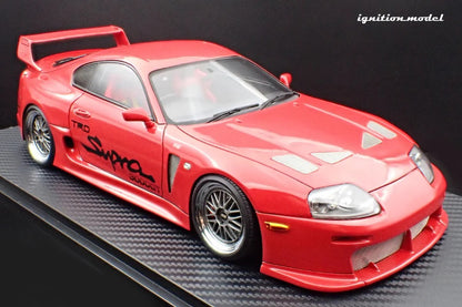 Ignition-Model Toyota Supra Mk4 (A80) TRD 3000GT Red 1:18