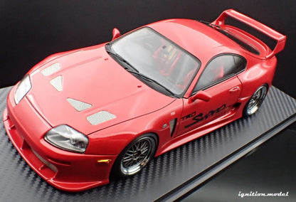 Ignition-Model Toyota Supra Mk4 (A80) TRD 3000GT Red 1:18