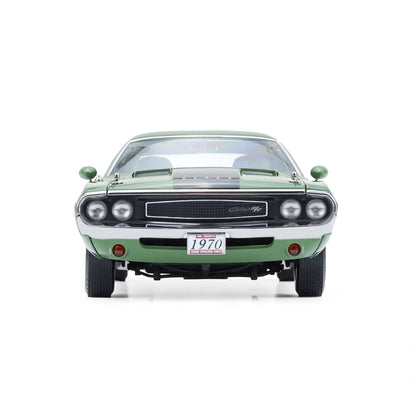 Greenlight 1970 Dodge Challenger R/T Hardtop Hemi (Mr Norm's) F8 Green 1:18
