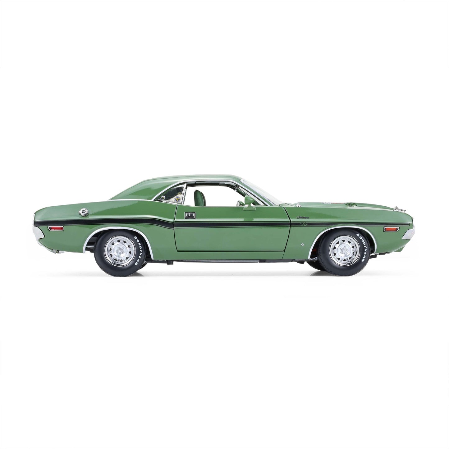 Greenlight 1970 Dodge Challenger R/T Hardtop Hemi (Mr Norm's) F8 Green 1:18