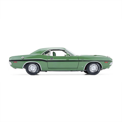 Greenlight 1970 Dodge Challenger R/T Hardtop Hemi (Mr Norm's) F8 Green 1:18