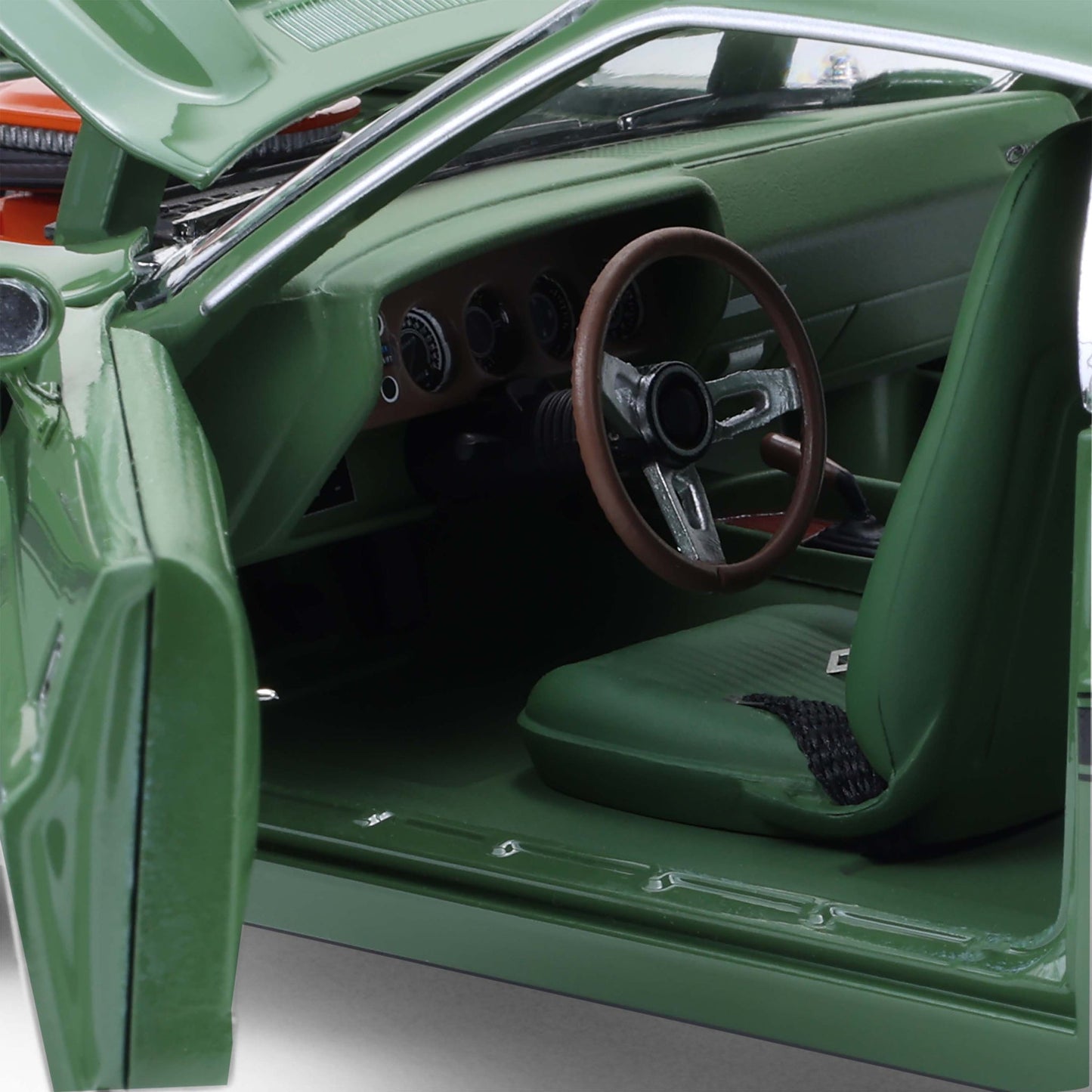 Greenlight 1970 Dodge Challenger R/T Hardtop Hemi (Mr Norm's) F8 Green 1:18