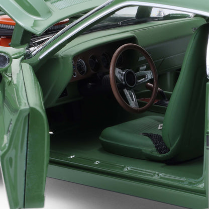 Greenlight 1970 Dodge Challenger R/T Hardtop Hemi (Mr Norm's) F8 Green 1:18