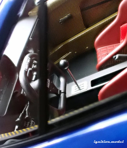 Ignition-Model Ferrari F40 LBWK LB-Works 40 Japan Blue Pilot 1:18
