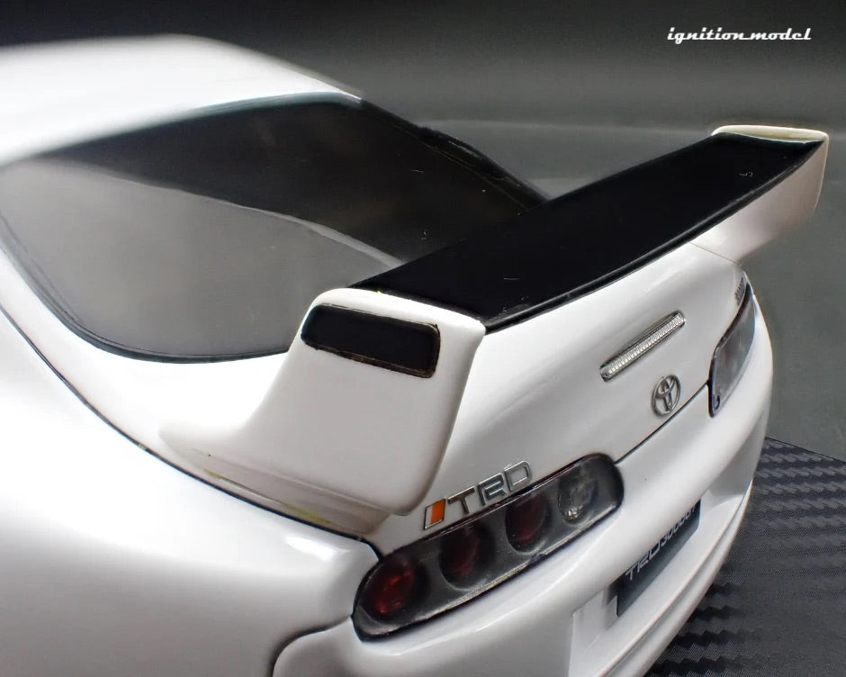 Ignition-Model Toyota Supra Mk4 (A80) TRD 3000GT (T3s) White 1:18