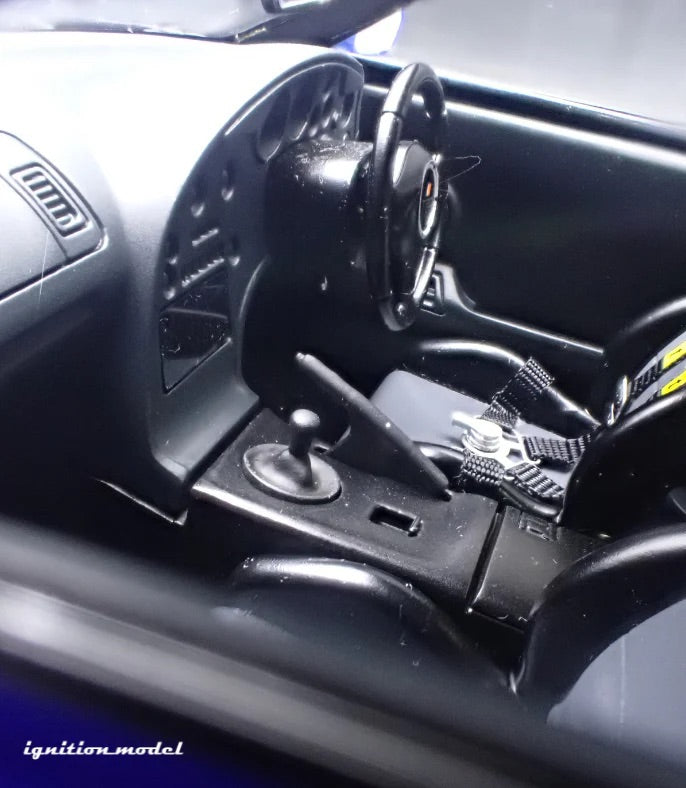 Ignition-Model Toyota Supra Mk4 (A80) TRD 3000GT Blue Metallic 1:18