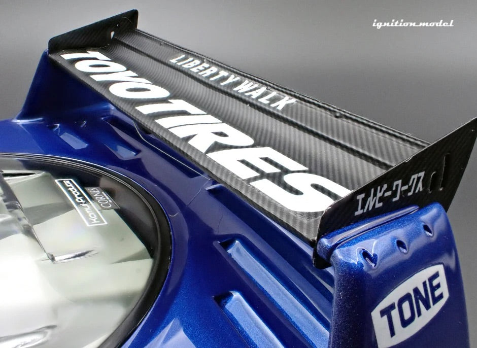 Ignition-Model Ferrari F40 LBWK LB-Works 40 Japan Blue Pilot 1:18