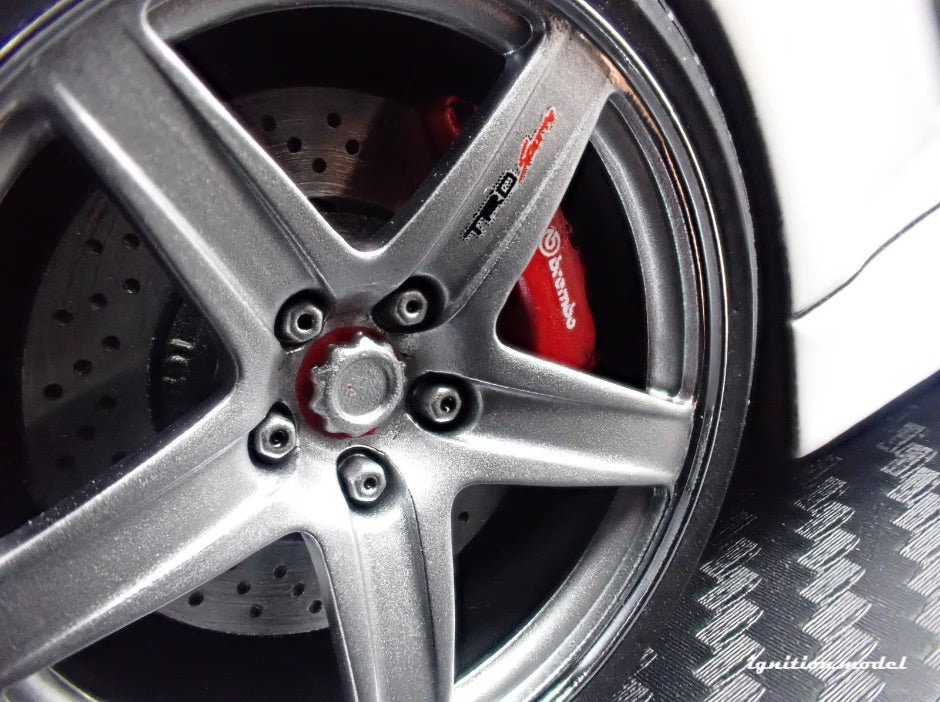 Ignition-Model Toyota Supra Mk4 (A80) TRD 3000GT (T3s) White 1:18