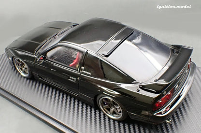 Ignition-Model Nissan 180SX Type X RPS13 Black 1:18