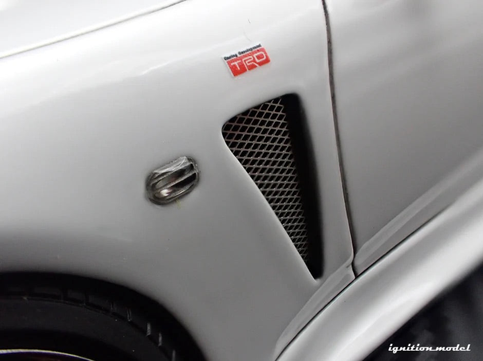 Ignition-Model Toyota Supra Mk4 (A80) TRD 3000GT (T3s) White 1:18