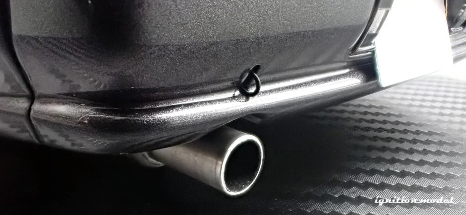 Ignition-Model Nissan Skyline GT-R R32 (BN32) V-Spec II Initial D Gun Grey Metallic 1:18