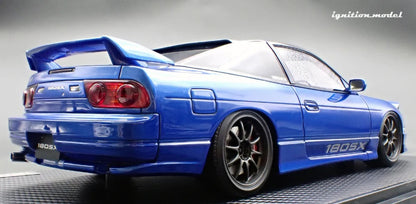 Ignition-Model Nissan 180SX Type X RPS13 Blue Metallic 1:18