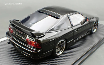 Ignition-Model Nissan 180SX Type X RPS13 Black 1:18