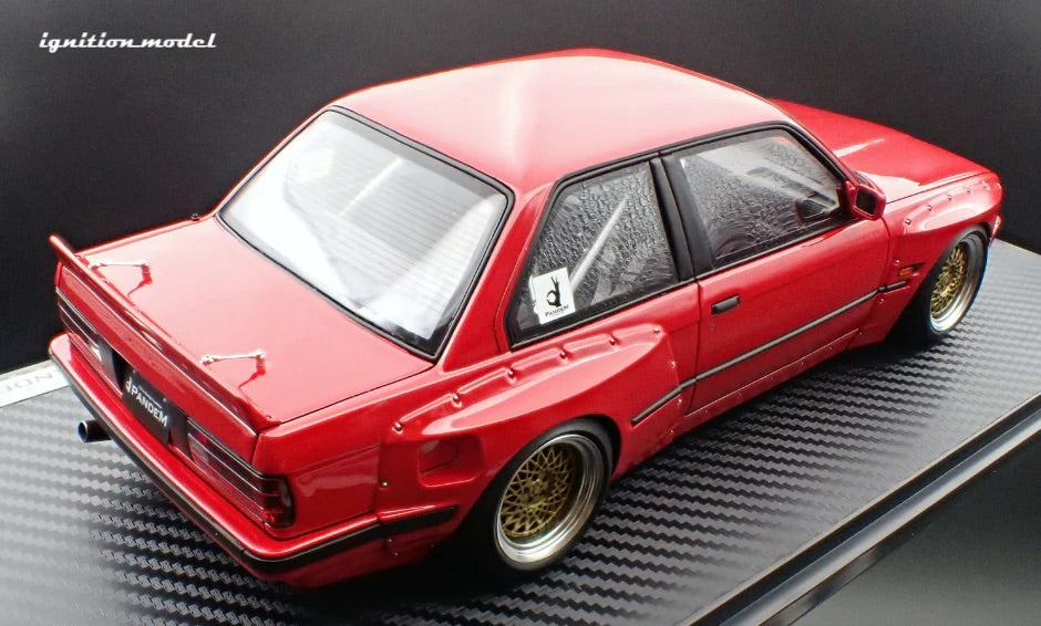 Ignition-Model BMW M3 Pandem 30 (E30) Red 1:18