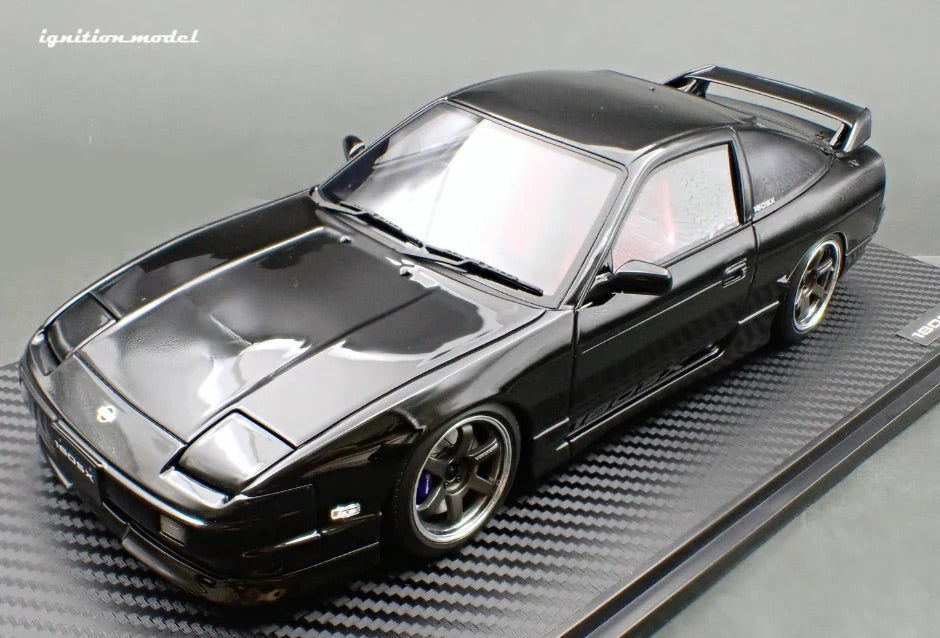 Ignition-Model Nissan 180SX Type X RPS13 Black 1:18
