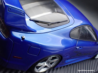 Ignition-Model Toyota Supra Mk4 (A80) TRD 3000GT Blue Metallic 1:18