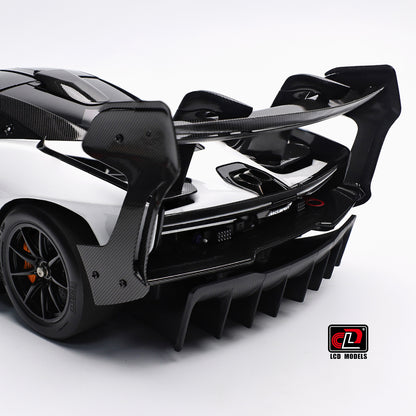 LCD Mclaren Senna GTR White 1:18