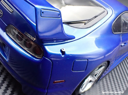 Ignition-Model Toyota Supra Mk4 (A80) TRD 3000GT Blue Metallic 1:18