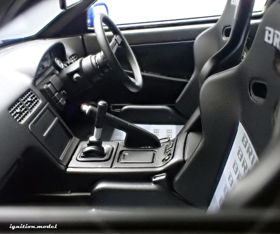 Ignition-Model Nissan 180SX Type X RPS13 Blue Metallic 1:18