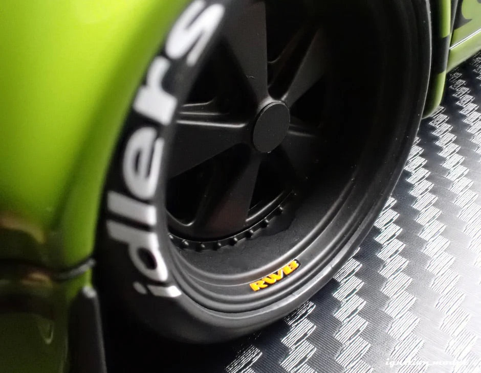 Ignition-Model Porsche 911 F Series Backdate RWB Coupe Green 1:18