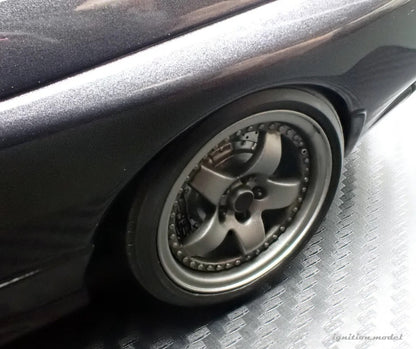 Ignition-Model Nissan Skyline GT-R R32 (BN32) V-Spec II Initial D Gun Grey Metallic 1:18