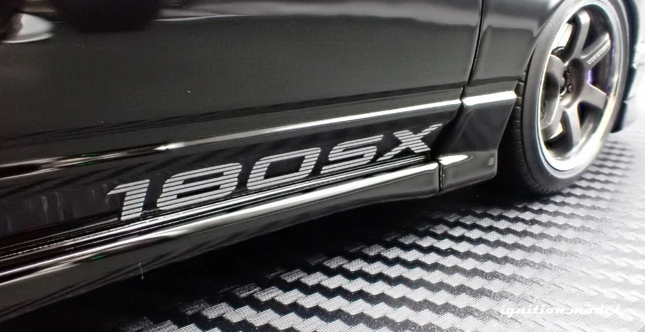 Ignition-Model Nissan 180SX Type X RPS13 Black 1:18