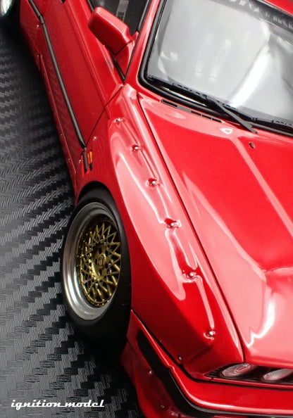Ignition-Model BMW M3 Pandem 30 (E30) Red 1:18