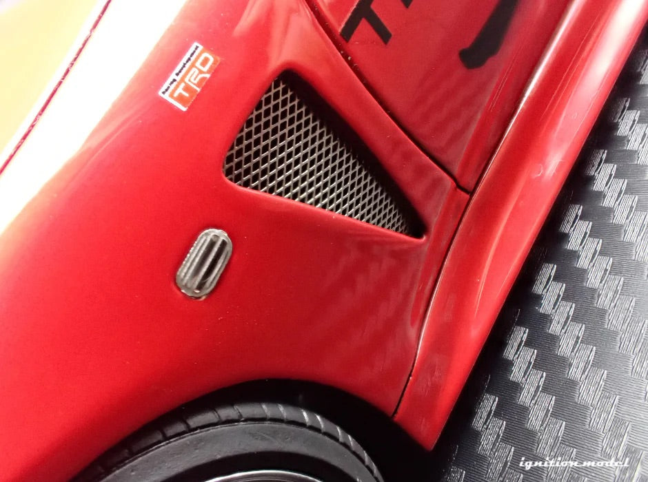 Ignition-Model Toyota Supra Mk4 (A80) TRD 3000GT Red 1:18