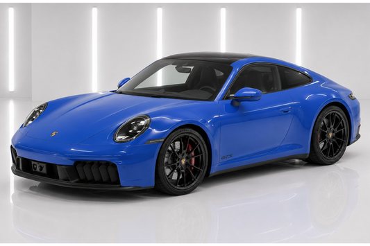 Minichamps 2025 Porsche 911 992.2 Carrera Lugano Blue 1:18