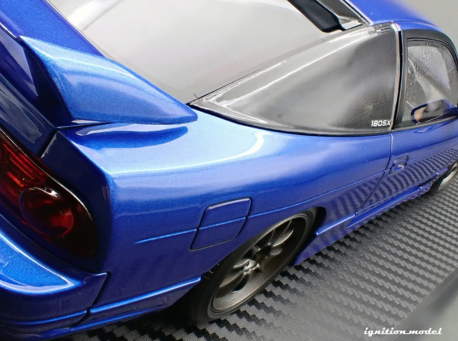 Ignition-Model Nissan 180SX Type X RPS13 Blue Metallic 1:18