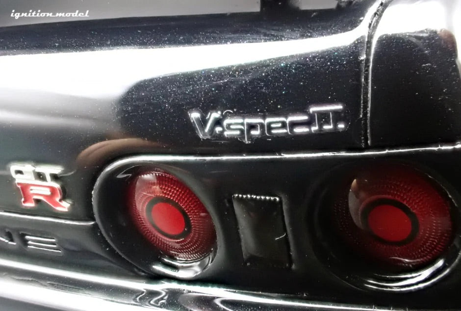 Ignition-Model Nissan Skyline GT-R R32 (BN32) V-Spec II Initial D Black 1:18