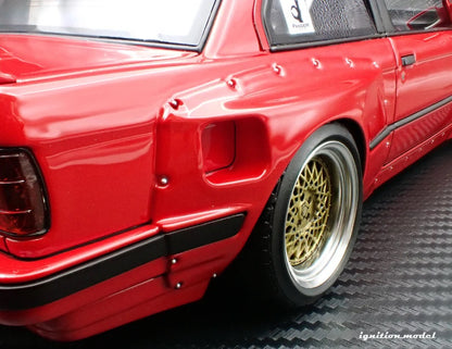 Ignition-Model BMW M3 Pandem 30 (E30) Red 1:18