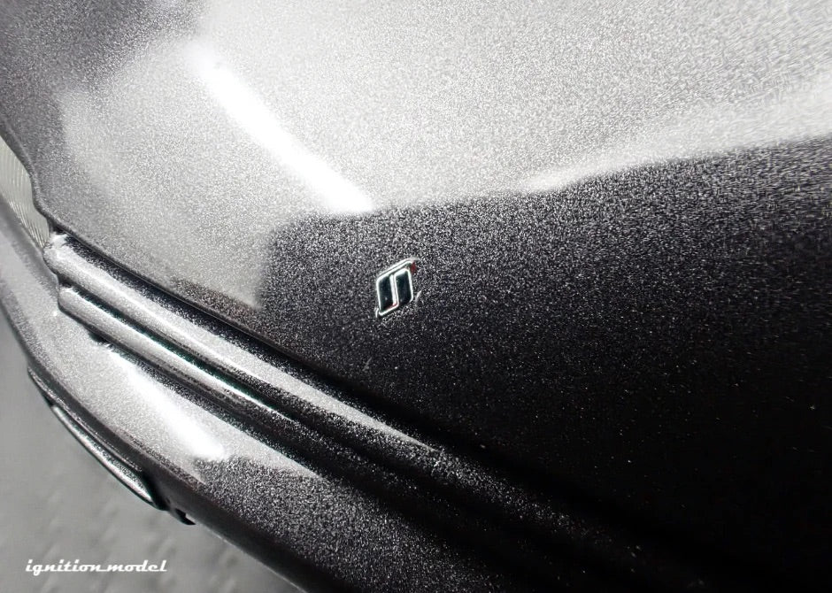 Ignition-Model Nissan Skyline GT-R R32 (BN32) V-Spec II Initial D Gun Grey Metallic 1:18