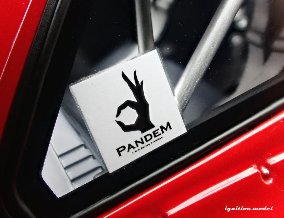 Ignition-Model BMW M3 Pandem 30 (E30) Red 1:18