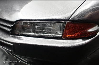 Ignition-Model Nissan Skyline GT-R R32 (BN32) V-Spec II Initial D Gun Grey Metallic 1:18