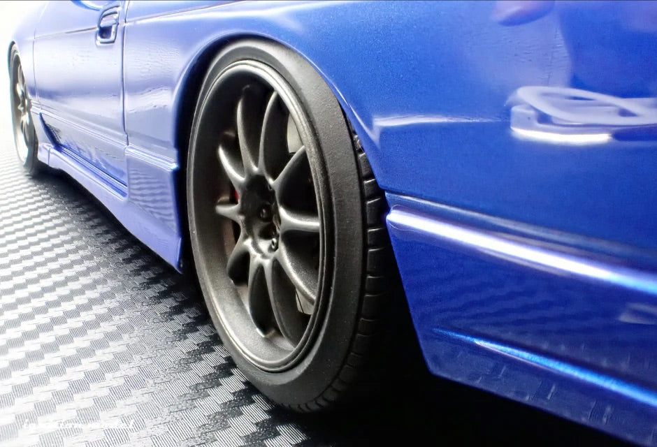 Ignition-Model Nissan 180SX Type X RPS13 Blue Metallic 1:18
