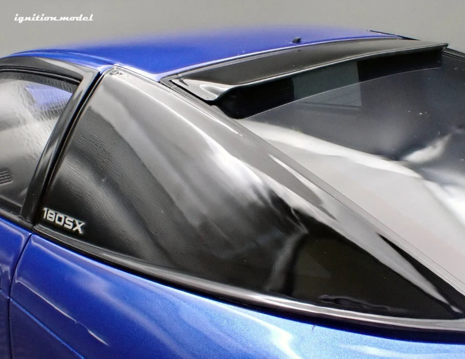 Ignition-Model Nissan 180SX Type X RPS13 Blue Metallic 1:18