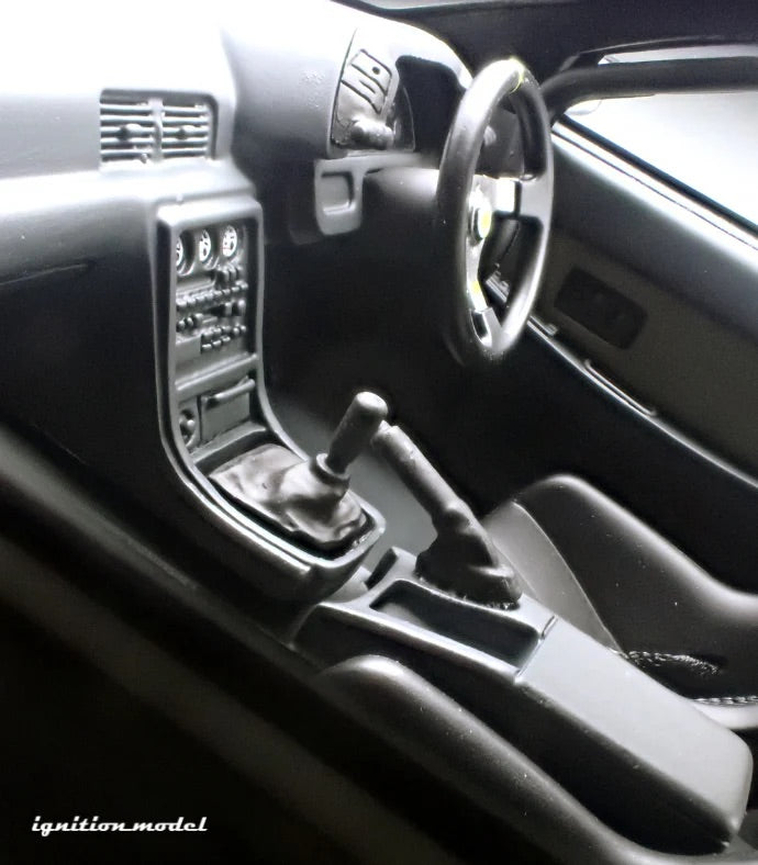 Ignition-Model Nissan Skyline GT-R R32 (BN32) V-Spec II Initial D Gun Grey Metallic 1:18