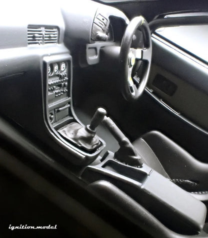 Ignition-Model Nissan Skyline GT-R R32 (BN32) V-Spec II Initial D Gun Grey Metallic 1:18