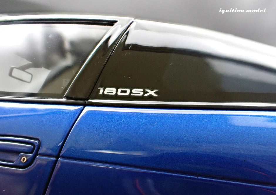 Ignition-Model Nissan 180SX Type X RPS13 Blue Metallic 1:18