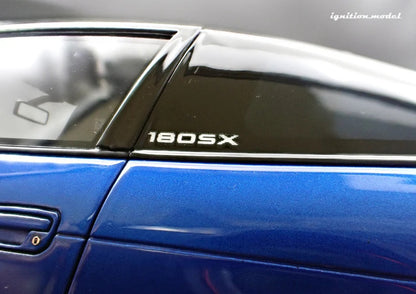 Ignition-Model Nissan 180SX Type X RPS13 Blue Metallic 1:18