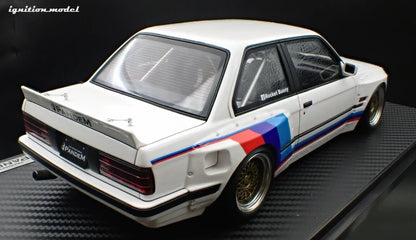 Ignition-Model BMW M3 Pandem 30 (E30) M-Design White 1:18
