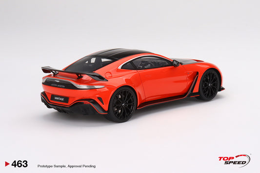 Topspeed 1:18 Aston Martin V12 Vantage  Scorpus Red