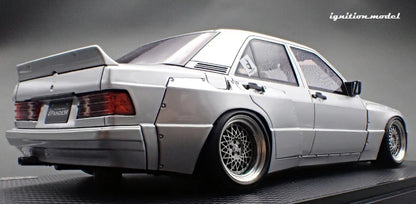 Ignition-Model Mercedes 190E Pandem Silver 1:18