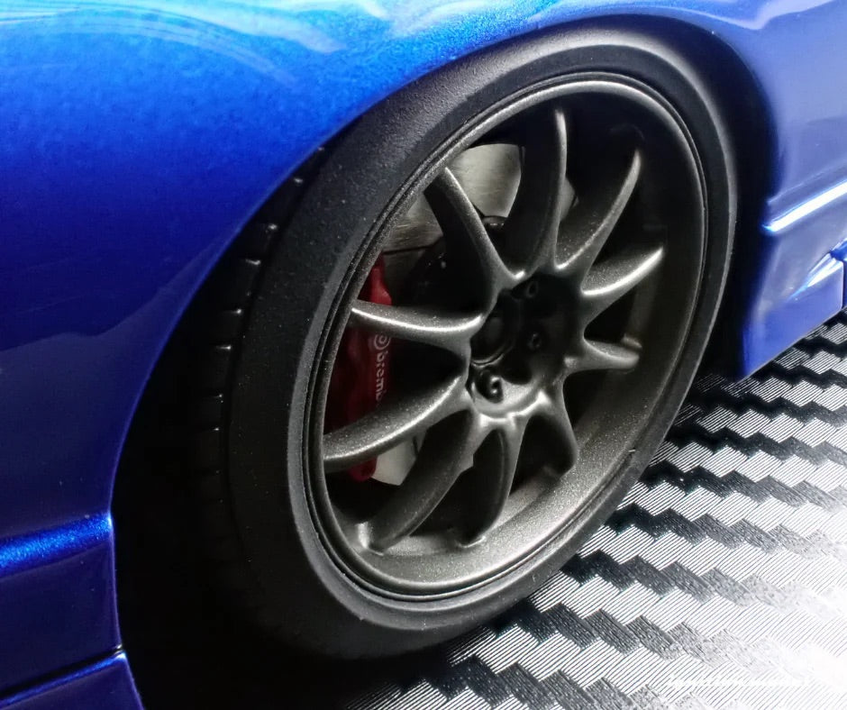 Ignition-Model Nissan 180SX Type X RPS13 Blue Metallic 1:18